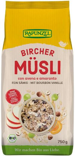 Produktfoto zu Bircher Müsli 750g