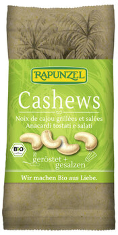 Produktfoto zu Cashewkerne geröstet & gesalzen 50g