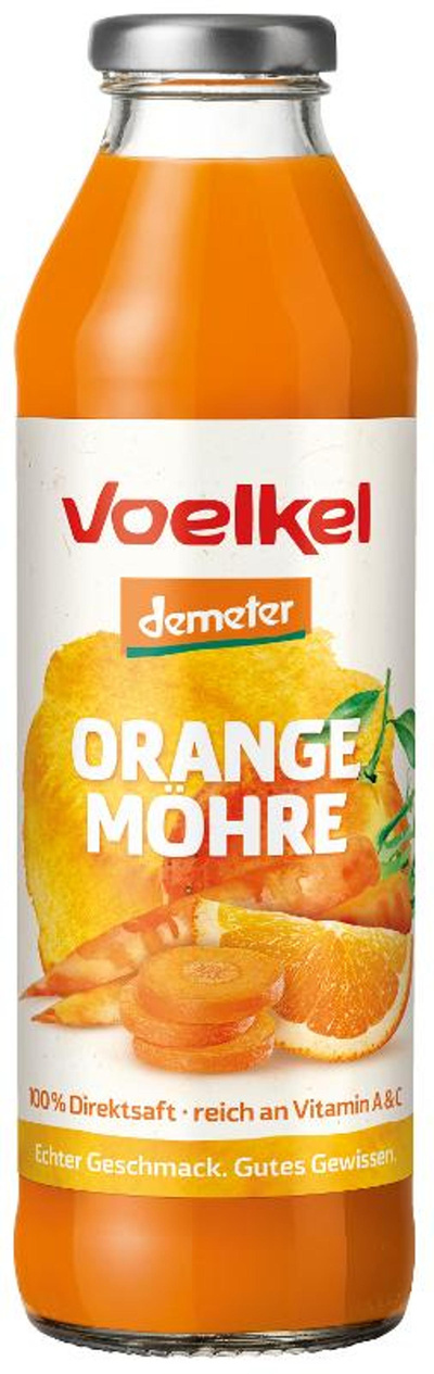 Produktfoto zu Orange Möhre Saft 8 x 0,5l
