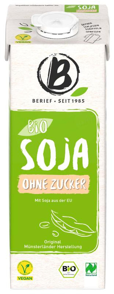 Produktfoto zu Sojadrink ohne Zucker 1l