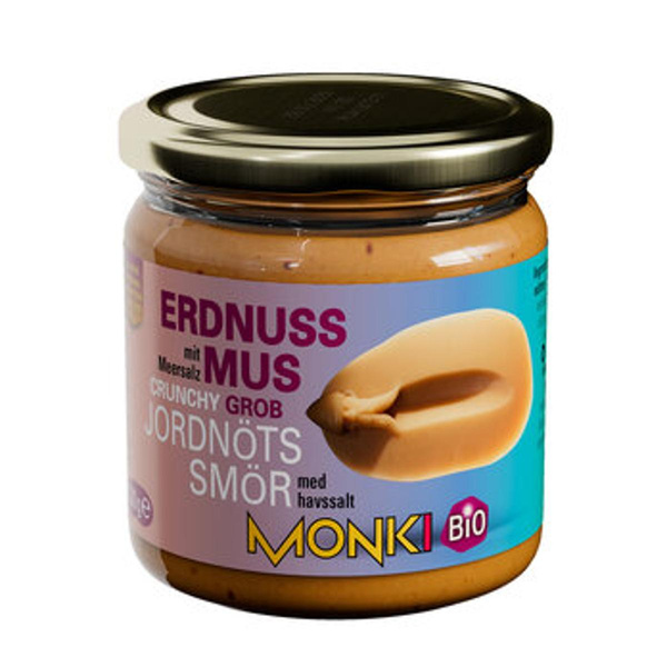 Produktfoto zu Erdnussmus grob 330g
