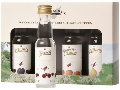 Produktfoto zu Obstbrände 4er Set
