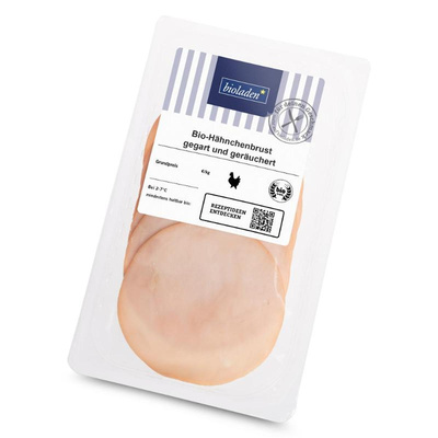 Produktfoto zu Hähnchenbrust gegart, geräuchert 80g
