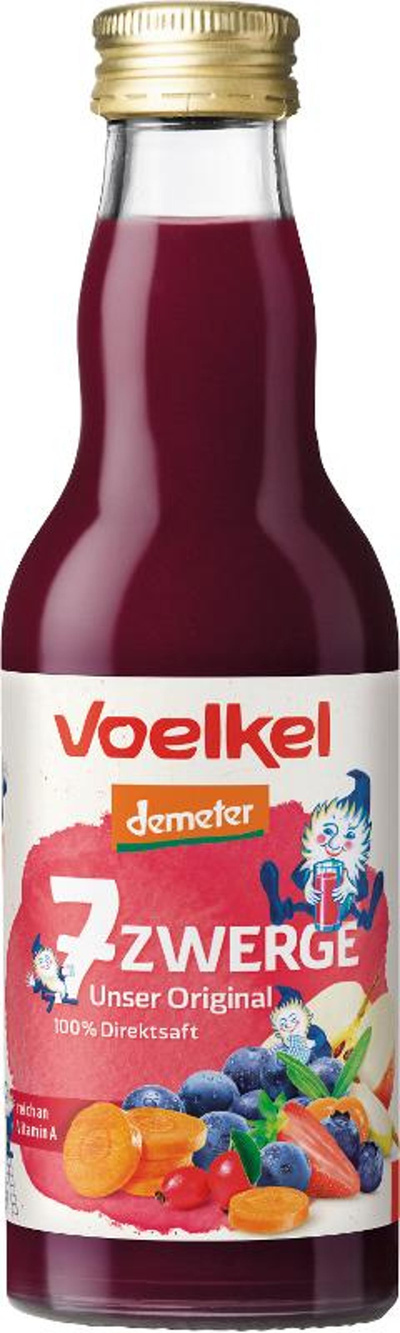 Produktfoto zu 7-Zwerge Kinder Saft 0,2l