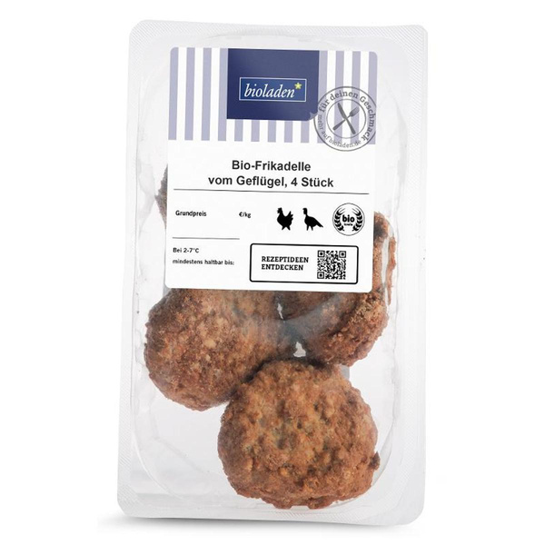 Produktfoto zu Frikadelle vom Geflügel 4 Stück ca. 340g