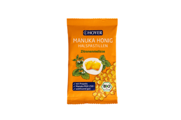Produktfoto zu Manukapastillen Zitronenmelisse 30g