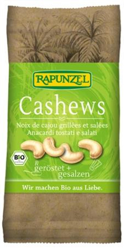 Produktfoto zu Cashewkerne geröstet & gesalzen 50g