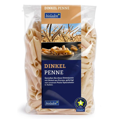 Produktfoto zu Dinkel Penne hell 500g