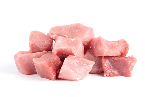 Produktfoto zu Gulasch vom Schwein ca. 400g