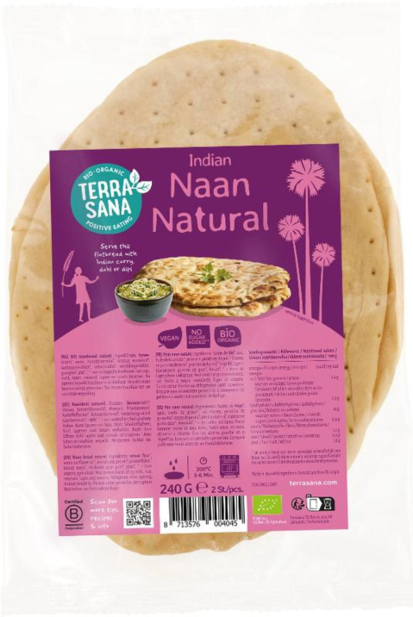 Produktfoto zu Naanbrot naturell 240g
