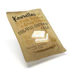 Produktfoto zu Kourellas Feta geräuchert 150g