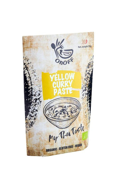 Produktfoto zu Gelbe Thai Curry Paste 50g