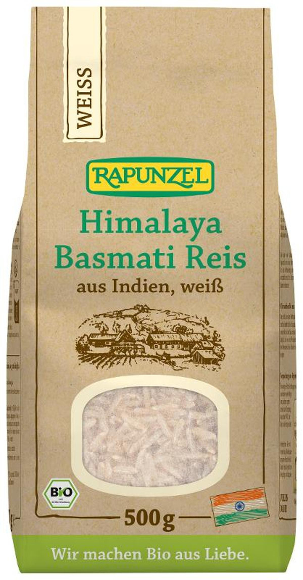 Produktfoto zu Basmatireis weiß 500g