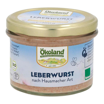 Produktfoto zu Gourmet Leberwurst 160g