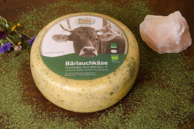 Produktfoto zu Bärlauchkäse aus Heumilch