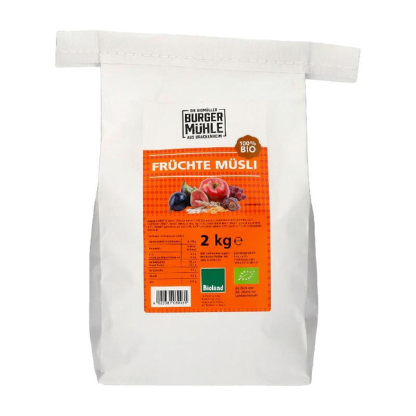 Produktfoto zu Früchte Müsli 2kg