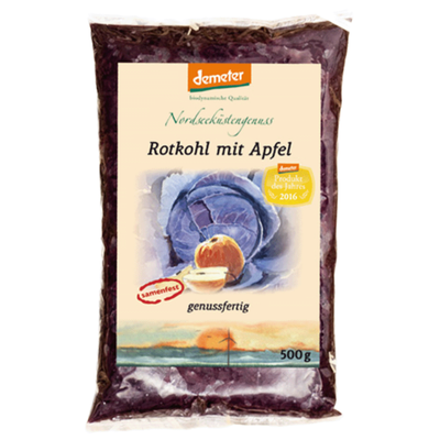 Produktfoto zu Apfel-Rotkohl im 500g Beutel