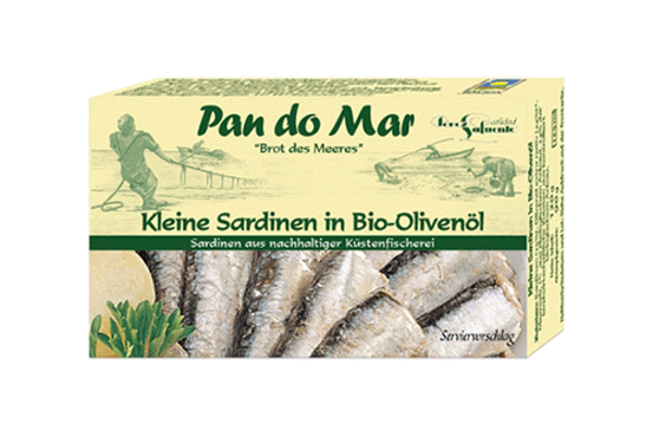 Produktfoto zu Kleine Sardinen in Olivenöl 120g