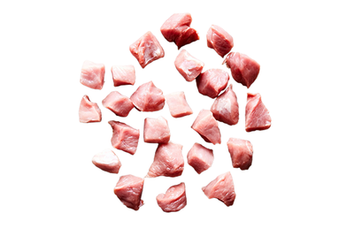 Produktfoto zu Schweinegulasch, ca. 300g