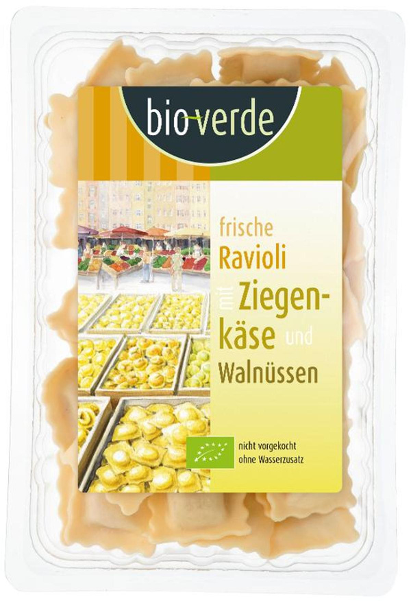 Produktfoto zu Ravioli mit Ziegenkäse und Walnüssen 250g