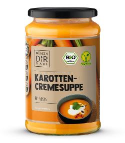 Produktfoto zu Karottencremesuppe mit Kokos 380g