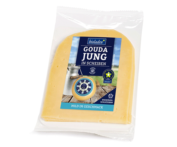 Produktfoto zu Goudascheiben jung 150g