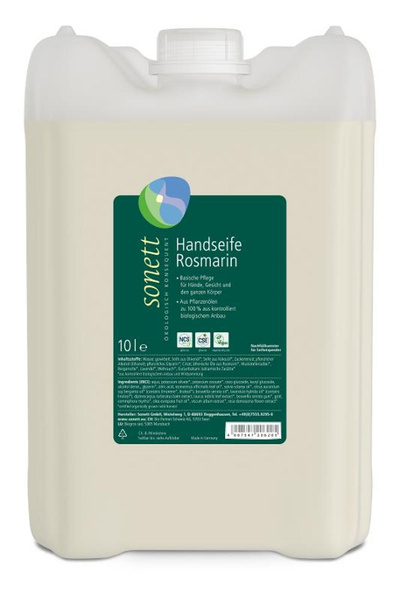 Produktfoto zu Handseife Rosmarin 10l