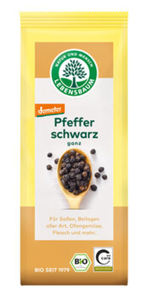 Produktfoto zu Pfeffer schwarz ganz 50g