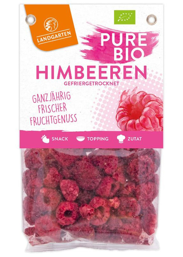 Produktfoto zu Pure Himbeeren gefriergetrocknet 20g