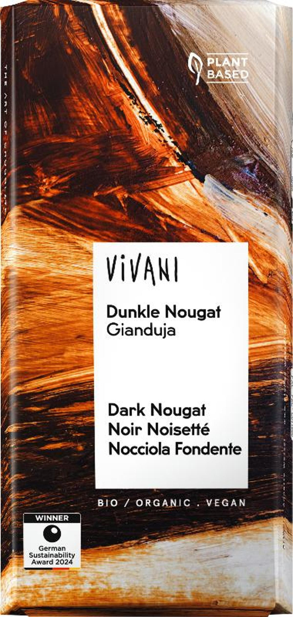 Produktfoto zu Dunkle Nougat 80g