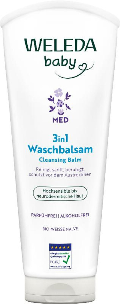 Produktfoto zu Weisse Malve Waschbalsam 3in1 Med 200ml