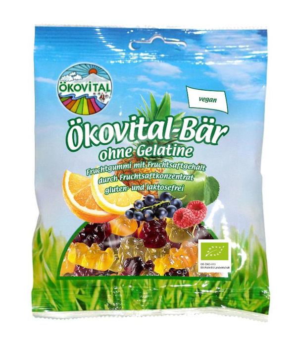 Produktfoto zu Ökovital Bär ohne Gelatine 80g