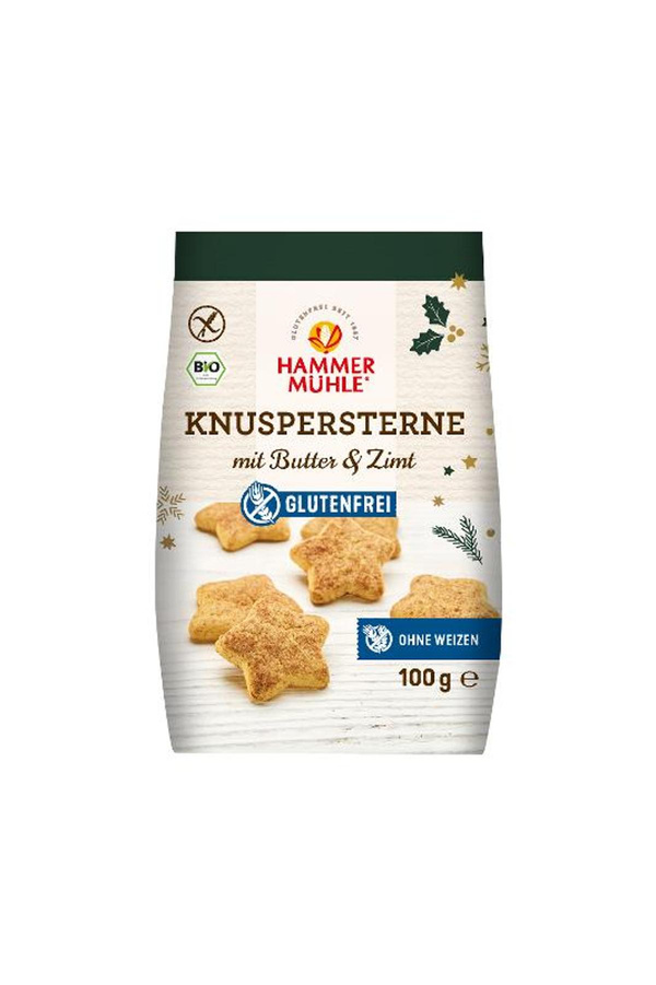 Produktfoto zu Knuspersterne mit Butter und Zimt 150g