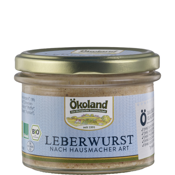 Produktfoto zu Gourmet Leberwurst 160g