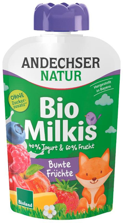 Produktfoto zu Milkis Bunte Früchte 100g