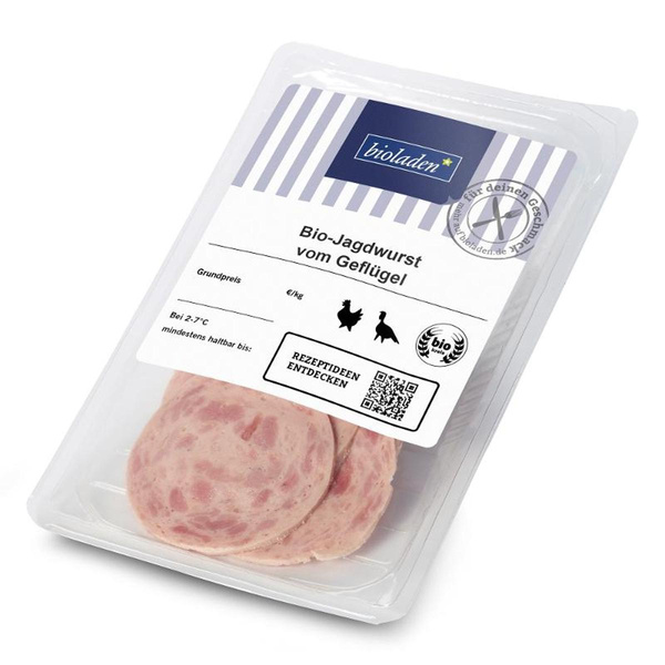 Produktfoto zu Jagdwurst vom Geflügel, 80g