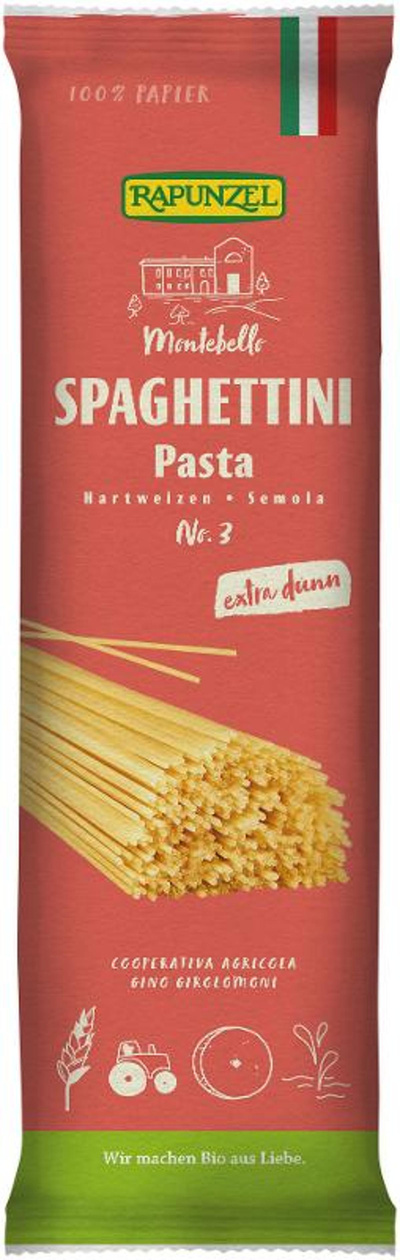 Produktfoto zu Spaghettini Semola extra dünn 500g