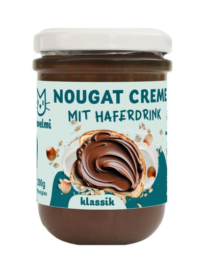 Produktfoto zu Nougat Creme mit Haferdrink Klassik 200g