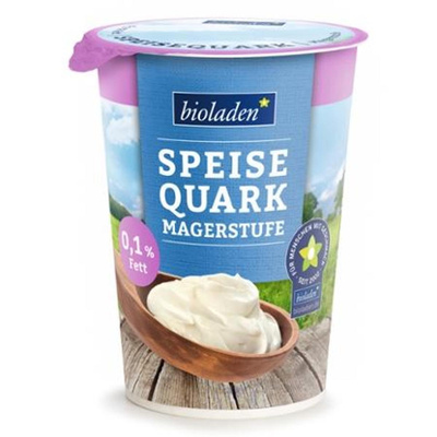 Produktfoto zu Speisequark 0,2% 500g