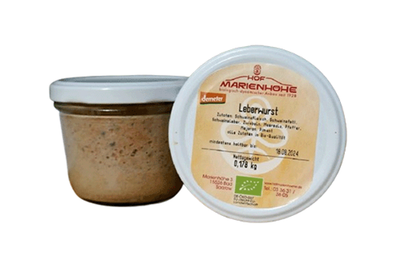 Produktfoto zu Leberwurst Marienhöhe im Glas ca. 170g