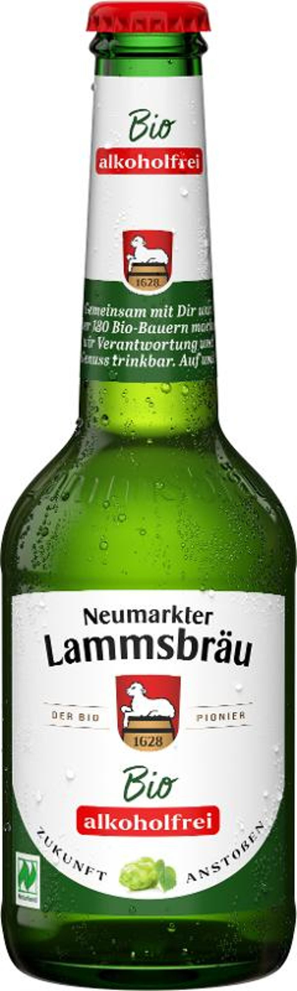 Produktfoto zu Lammsbräu Alkoholfrei 10 x 0,33l