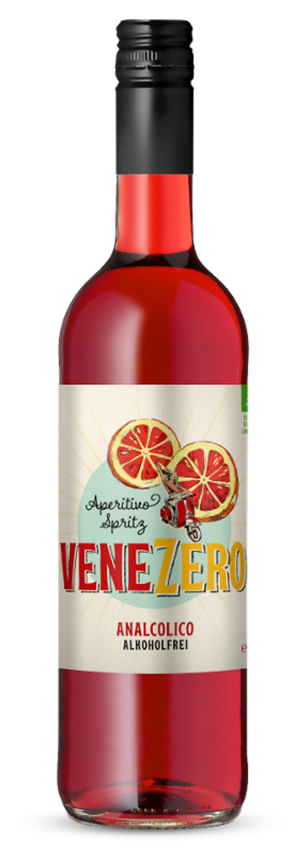Produktfoto zu VENEZERO Aperitivo Spritz Alkoholfrei 0,75l