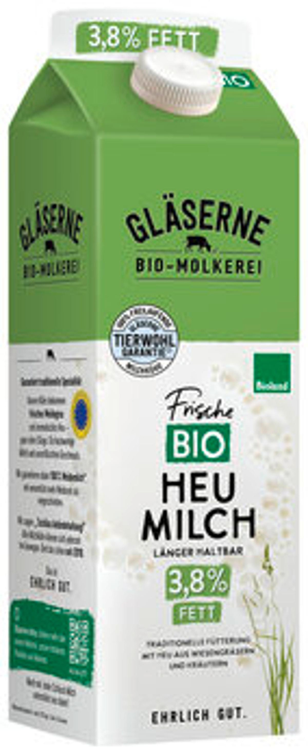Produktfoto zu Heumilch ESL 3,8% 1l
