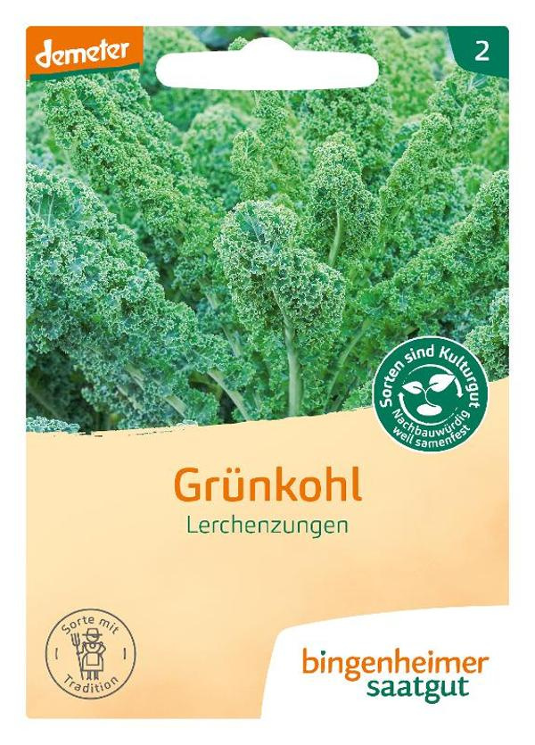 Produktfoto zu Saatgut Grünkohl Lerchenzungen