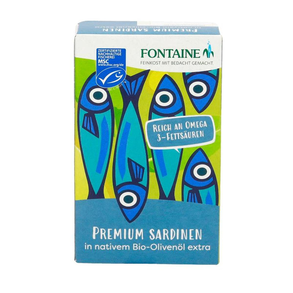 Produktfoto zu Sardinen Premium in Olivenöl MSC 120g