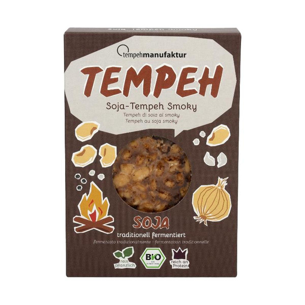 Produktfoto zu Tempeh Soja Smokey 200g