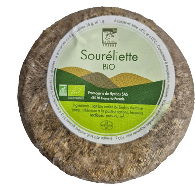 Produktfoto zu Souréliette, südfranzösischer Schafskäse aus dem Caussenard Terroir