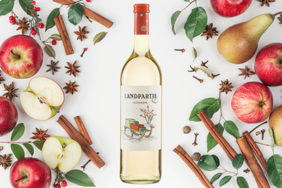 Produktfoto zu Landpartie Glühwein Weiß 0,75l