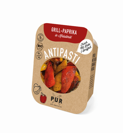 Produktfoto zu Grill-Paprika mit Basilikum und Thymian 170g