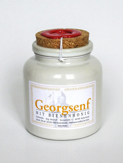 Produktfoto zu Georgsenf mit Honig 250ml